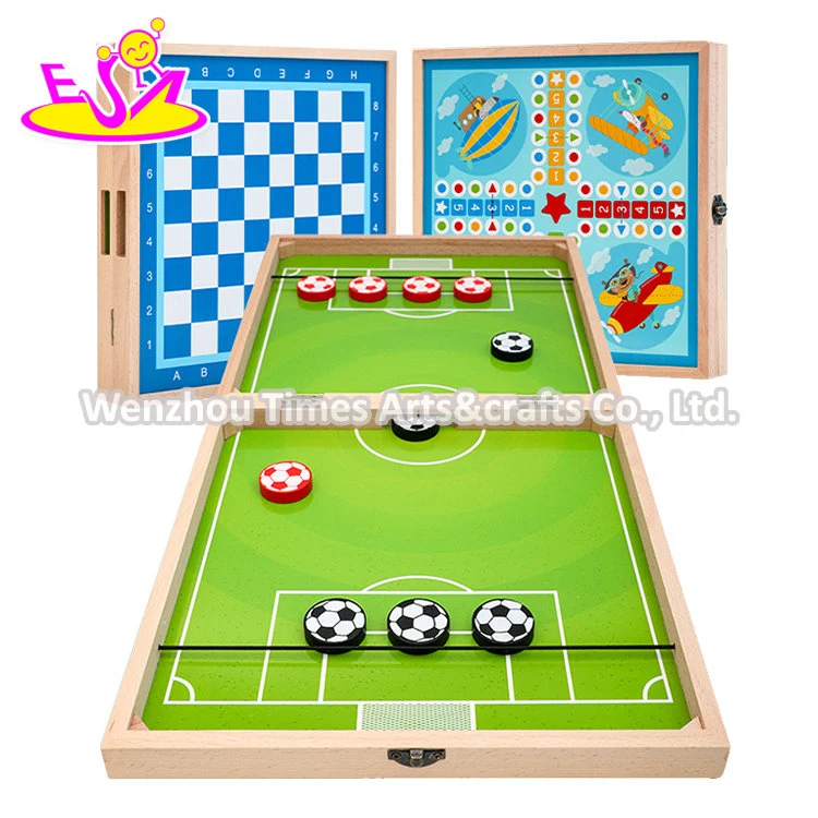 High quality/High cost performance  Customized Wooden Ejection Football Board Table Games for Kids W11A133