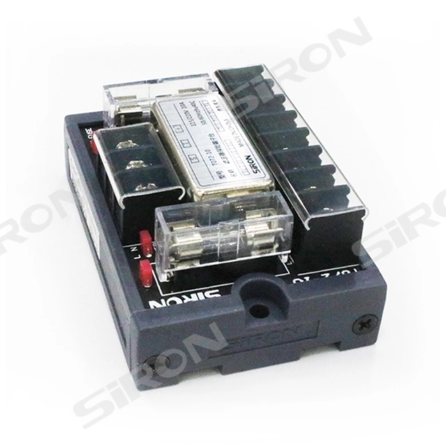 Siron Special Design for AC Control Circuit 3in1 Function LED Warning Power Supply Filter Terminal Block