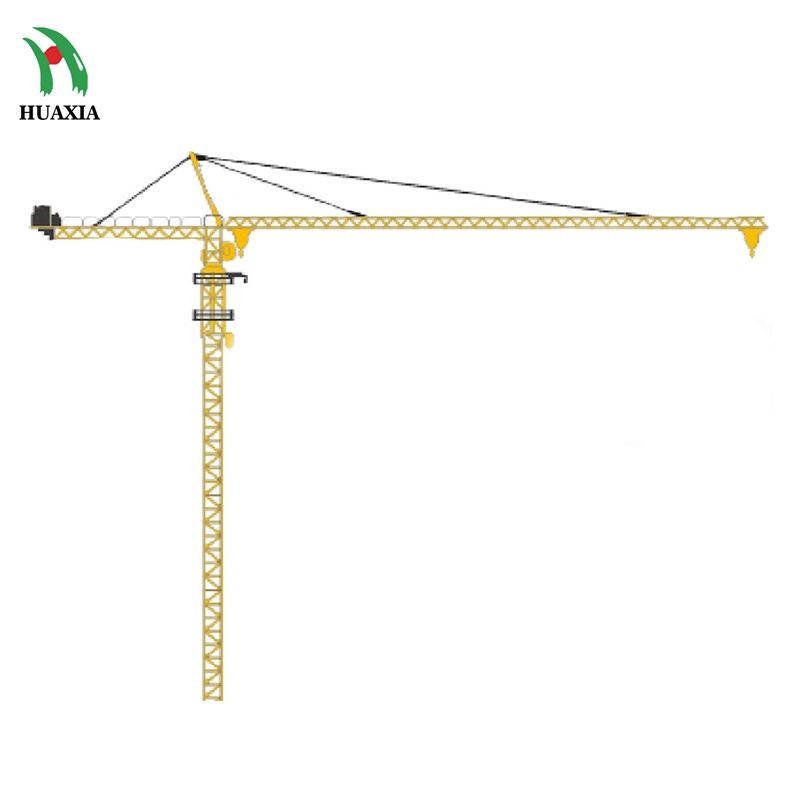 6ton Qtz63 Construction Crane Tower Cranes Electric Tower Crane New Product 2023 Provided Building Construction 6 Ton