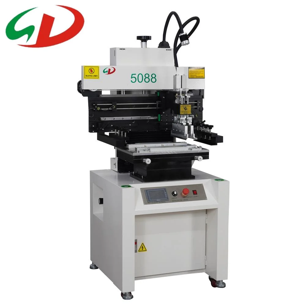 Semi Automatic Screen Printing Machine High Precise Semi-Auto SMT Stencil Printer PCB Board Printing Machine/Silk Screen Printing Machine