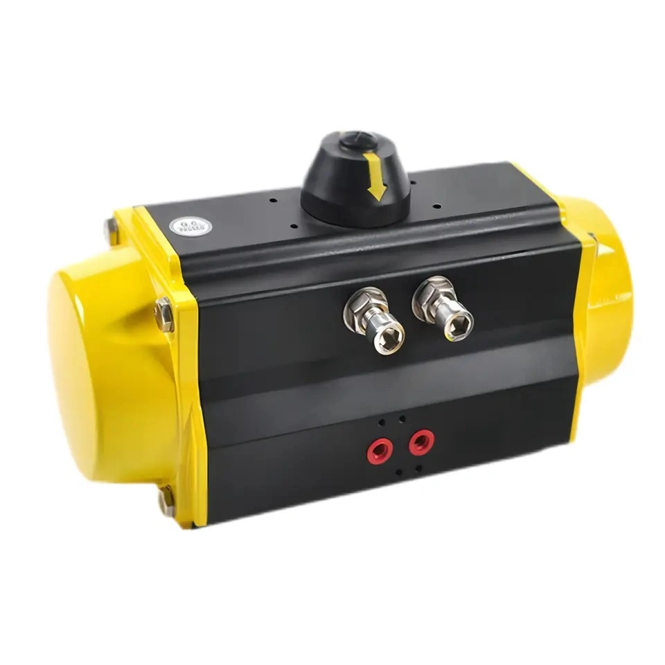 90 Degree Rotary Pneumatic Ball Valve Actuator Single Acting Pneumatic Actuator