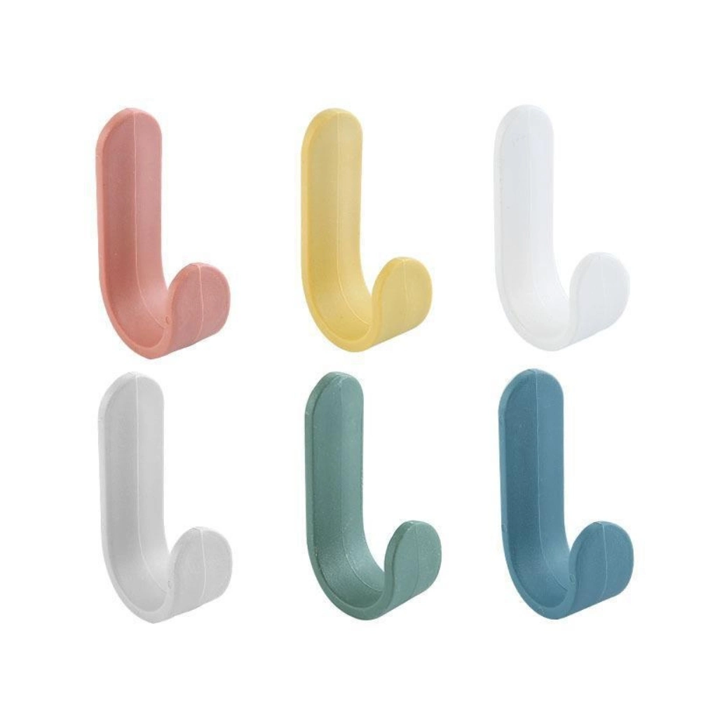 Waterproof Kitchen Seamless Self Adhesive Wall Hooks Multipurpose Home Storage Mi24811