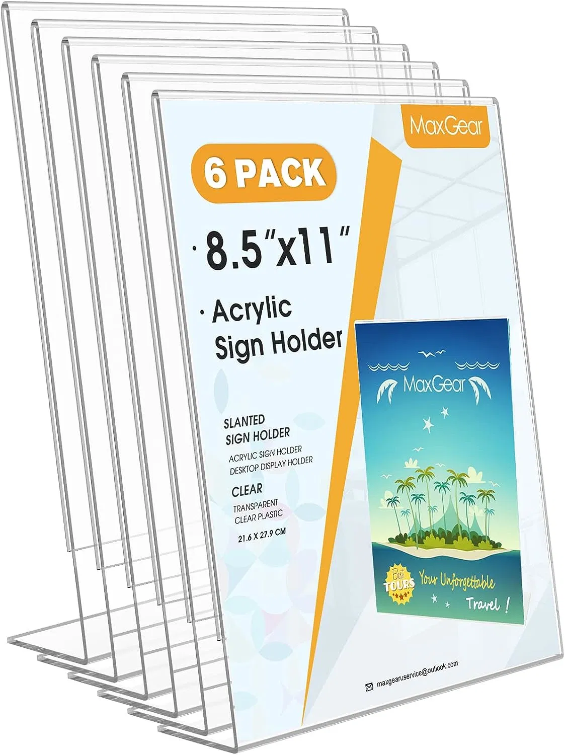 Amazon Hottest Sell 	Acrylic Sign Holder Display