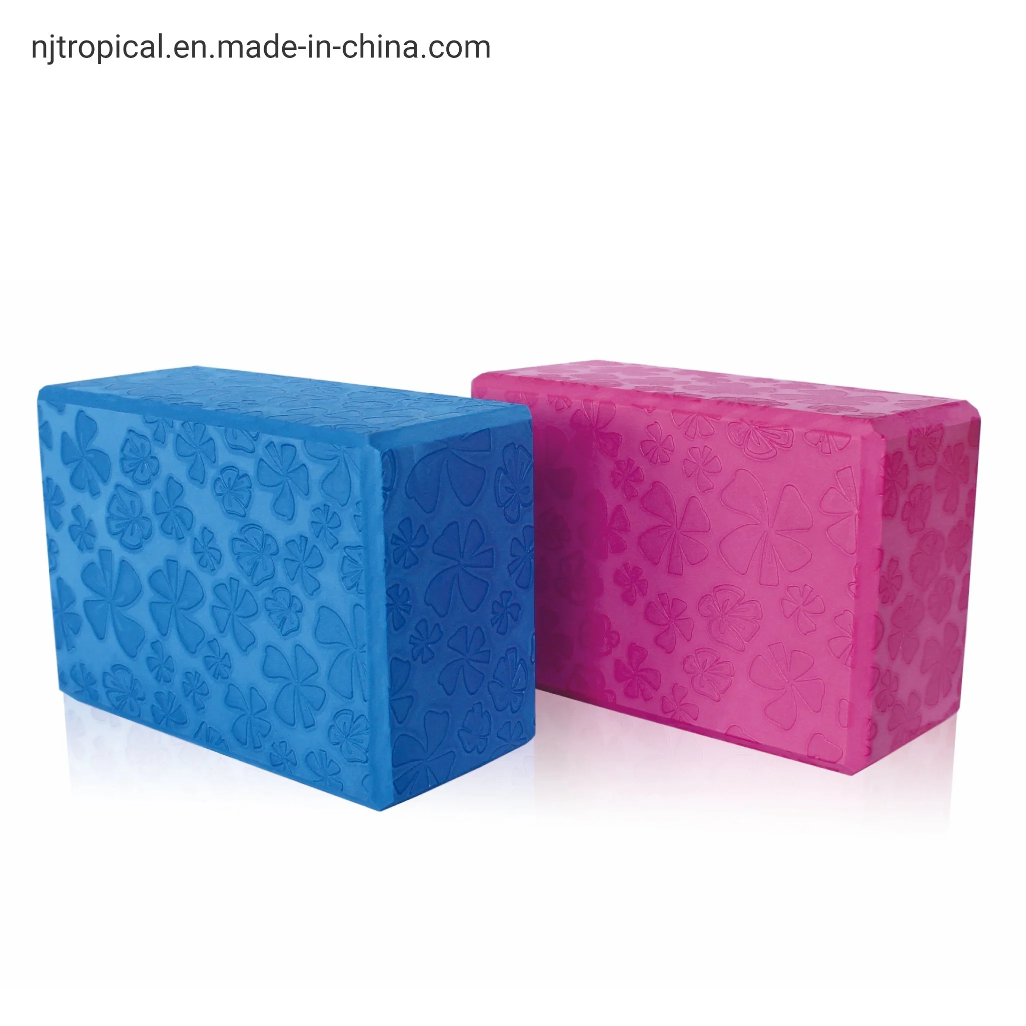 Pelvic Wood and Eco EVA Materials Yoga Block