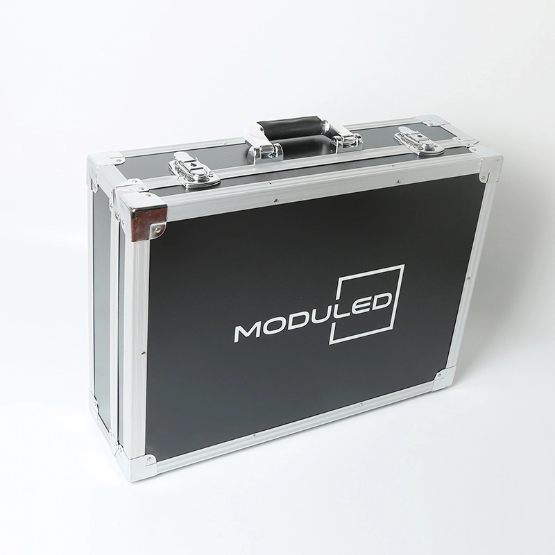 Promotional Widely-Used Black Aluminum Case with Printing Logo