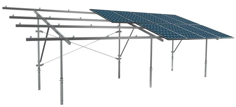 Vente en gros modules solaires toit plat PV système de montage structures aluminium Supports solaires