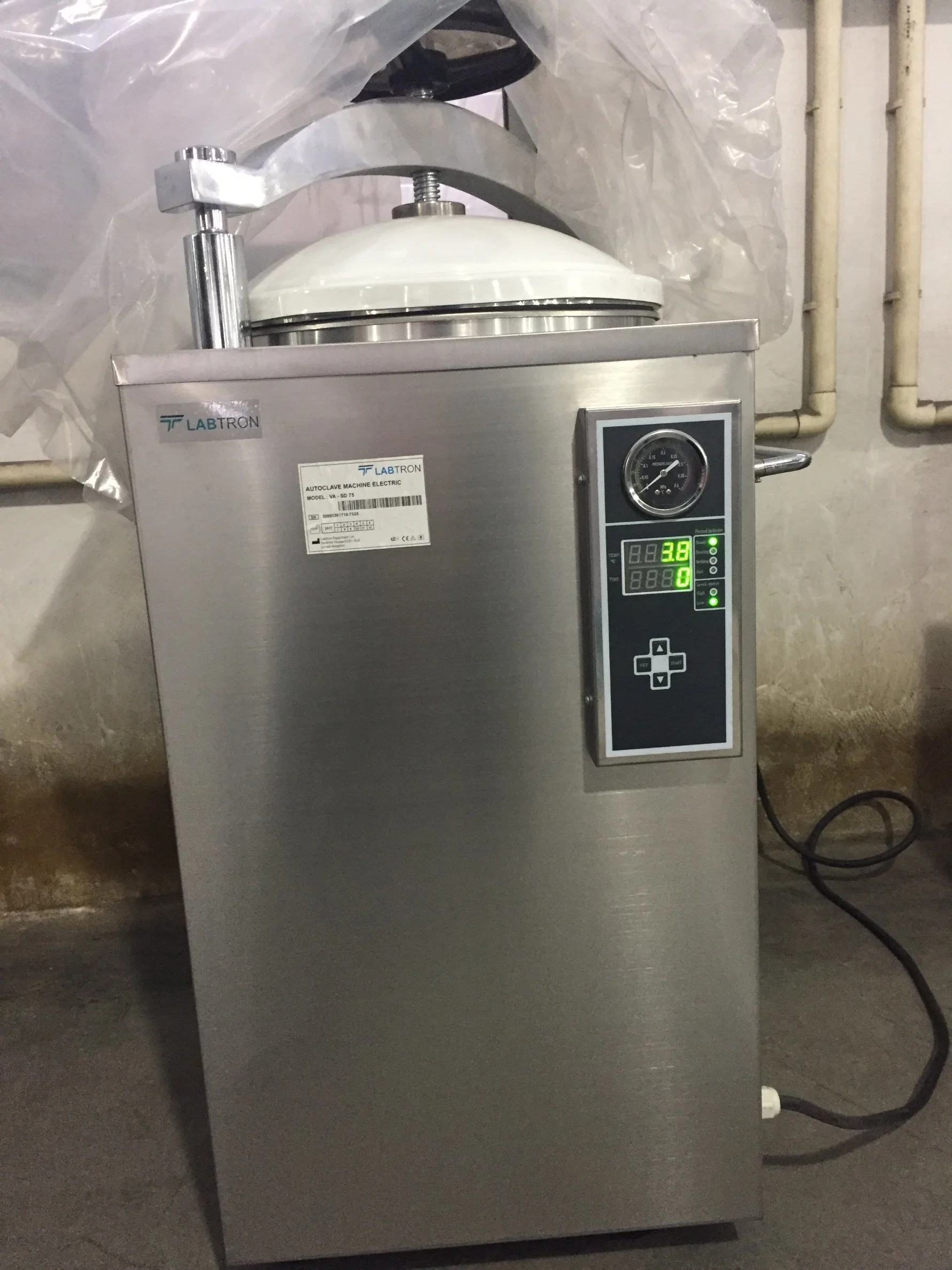 Sada Automatically Vertical Autoclave Medical Machine Sterilizer