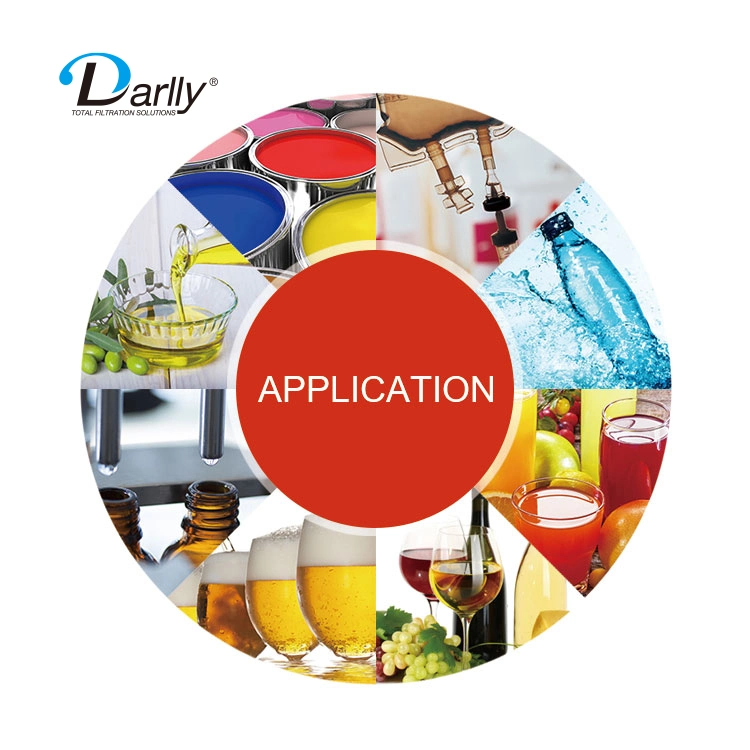 Darlly Filtration Activated Carbon Depth Dics Lenticular Filter Cartridge 12 Inches / 16 Inches for Wine / Beer Prefiltration