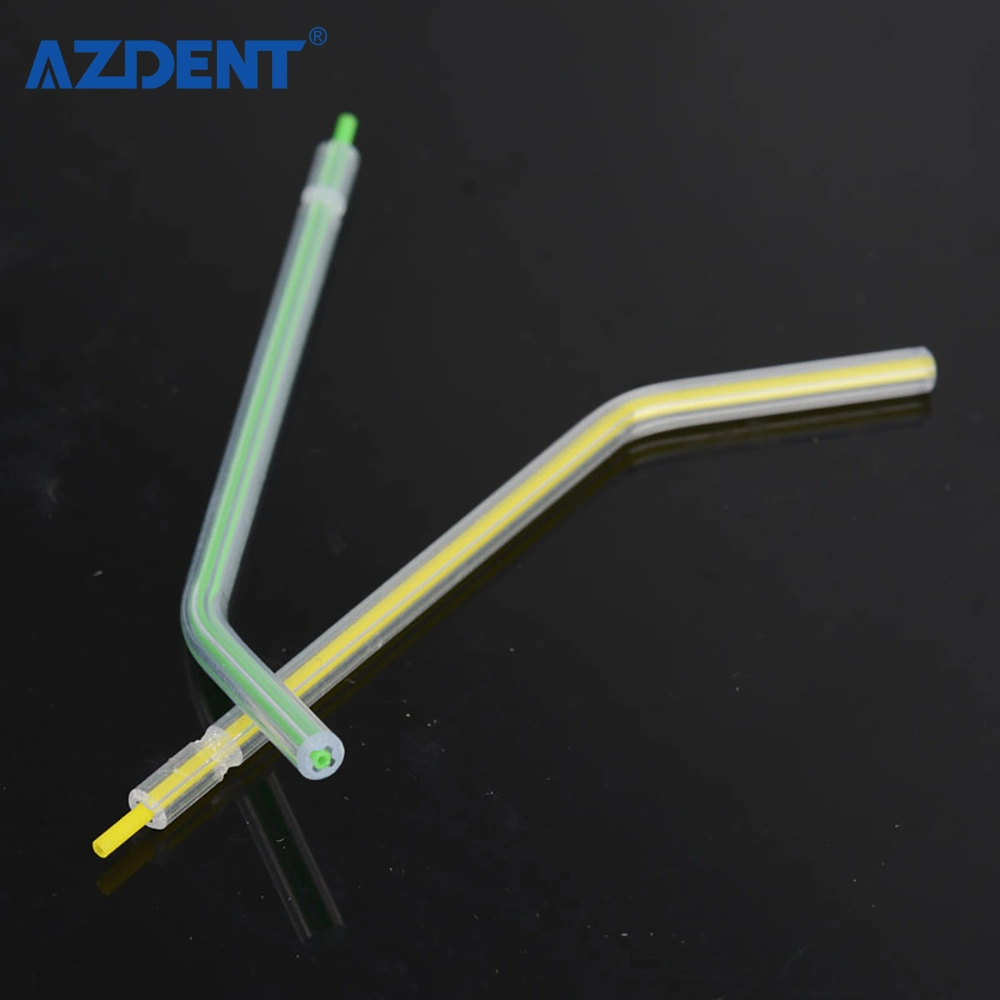 Mix Color Dental 3-Way Air Water Syringe Plastic Spray Nozzles Tips