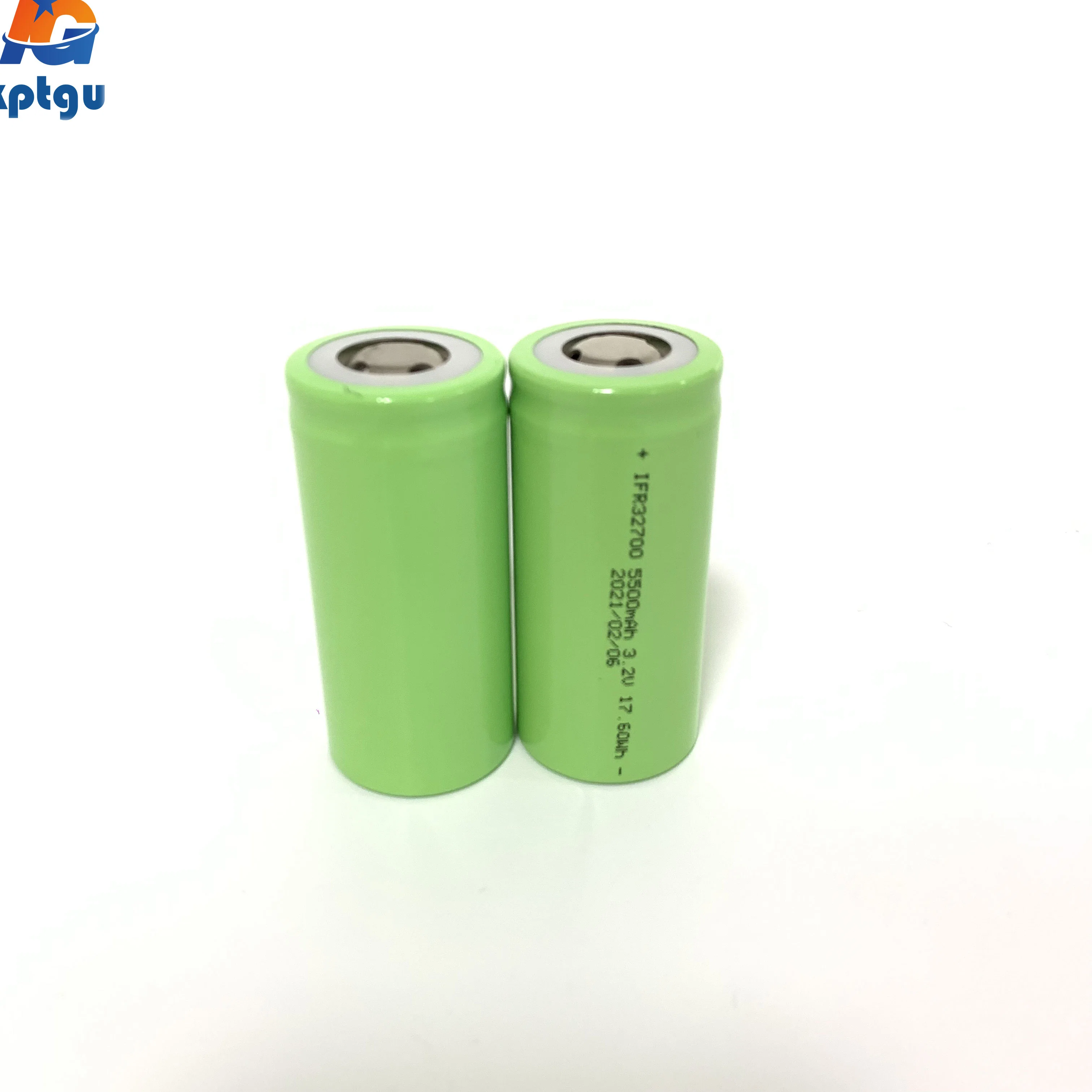 Rechargeable 3.2V 5500mAh Lithium Ion/LiFePO4 Battery Cell