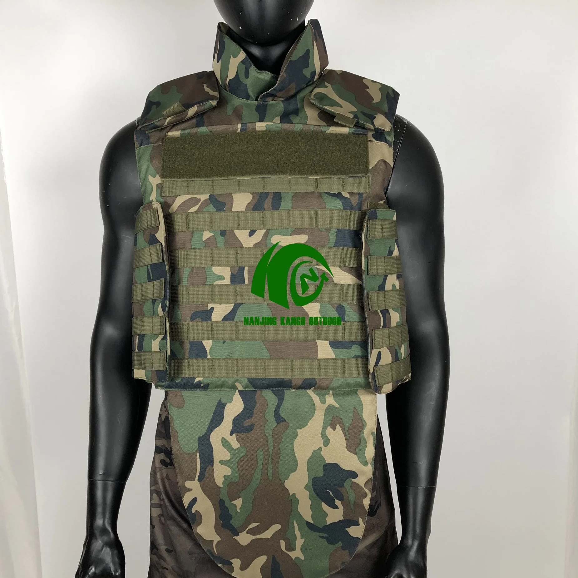 Kango Bulletproof Army Body Armor Ballistic Vest Jacket Panel Insert Vest for Police