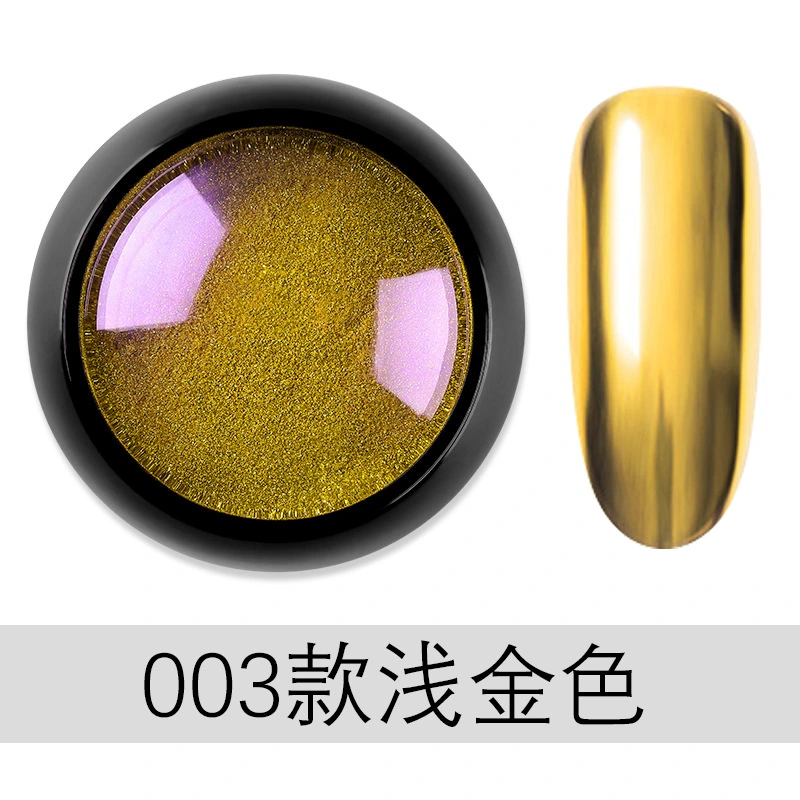 Holographic Chrome Nail Powder Mirror Laser Synthetic Resin Pigment Nail Mirror Powder