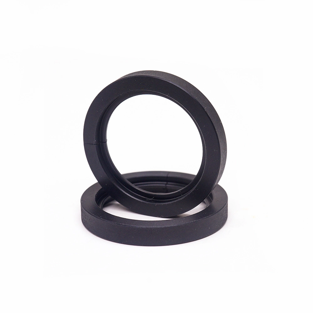 Customized CNC Lathe Machined Plastic Sleeve Bushing Nylon Internal Thread Sealing Ring