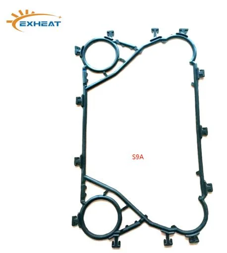 Heat Exchanger Gasket Types Ss306 Ss316plate NBR EPDM Viton Gaskets API Sigmam96 Sigmam106 Plate Factory Price