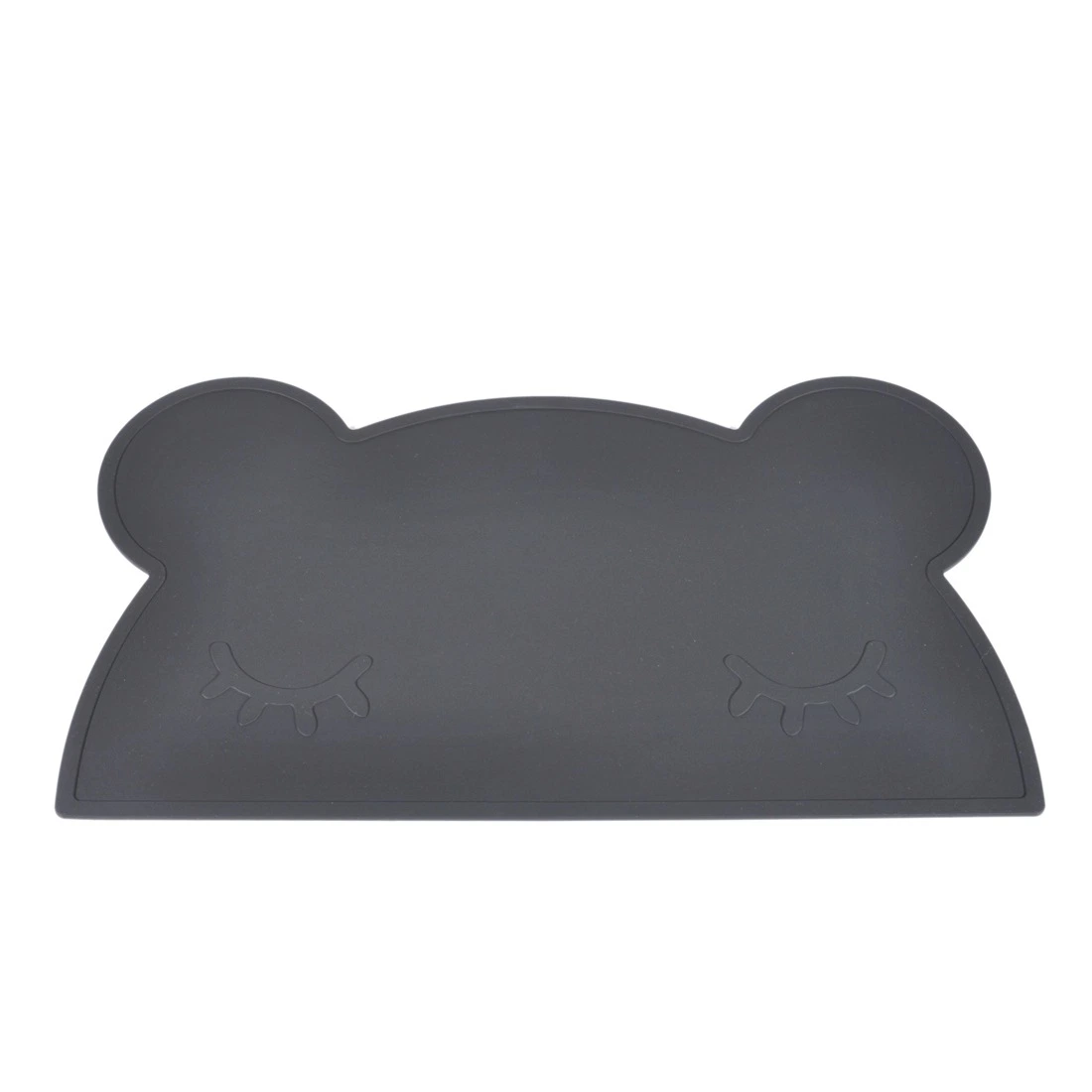 L'ours de couleur réutilisables en silicone de tapis de cuisson en silicone Baby Récapitulatif de fonctionnement table silicone mat mat d'alimentation en silicone