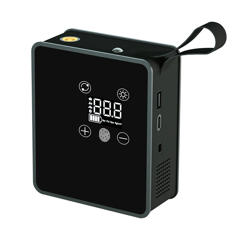 New Mini Rechargeable Wireless Car Air Pump Compressor for Car Tires with Tire Repair Function