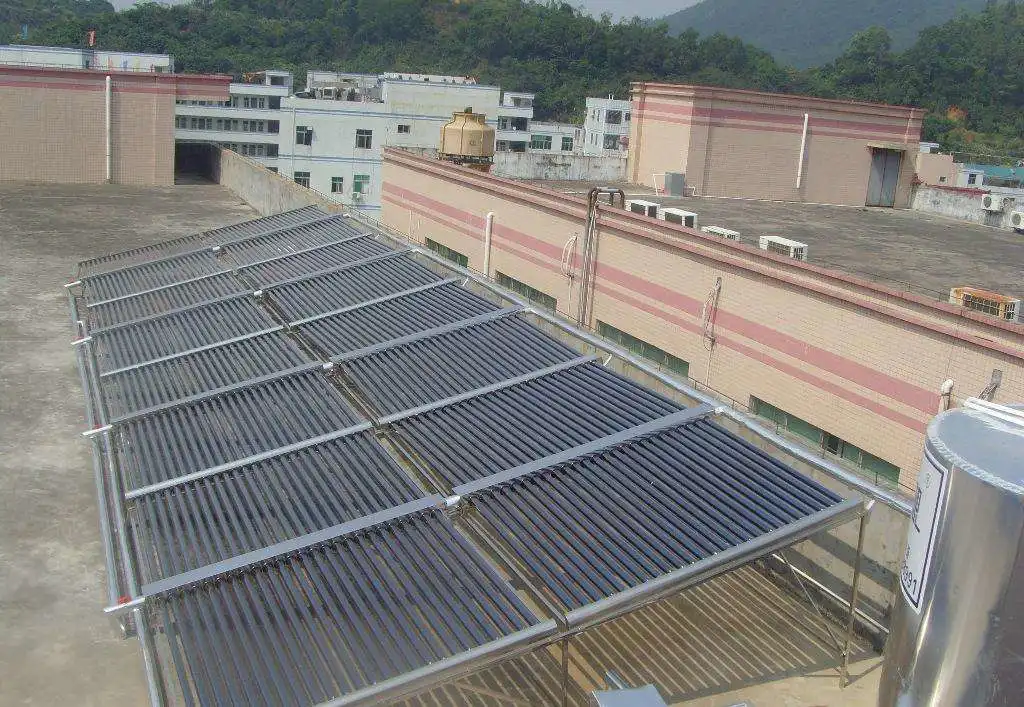 Pressurized Heat Pipe Evacuated Tube Solar Collector for School, Hospital and Factory