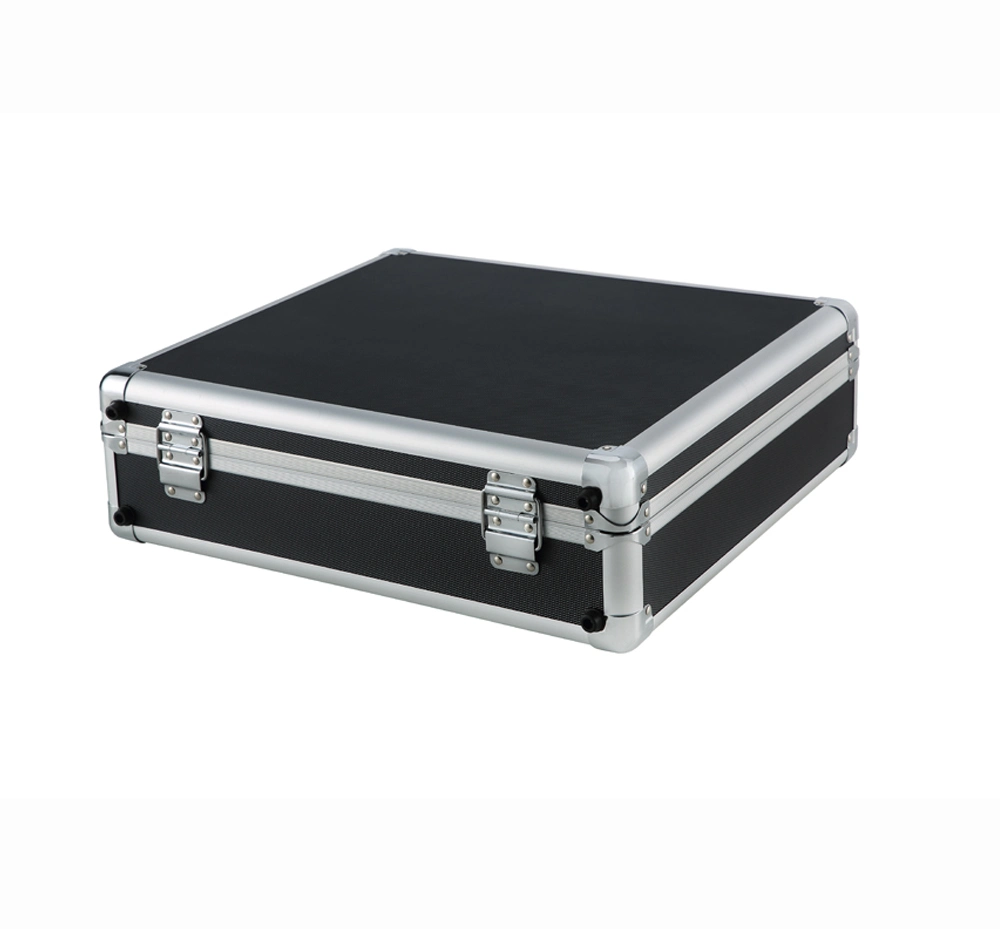 Hot Sale Portable Aluminum Case Black Tool Case with Custom Foam