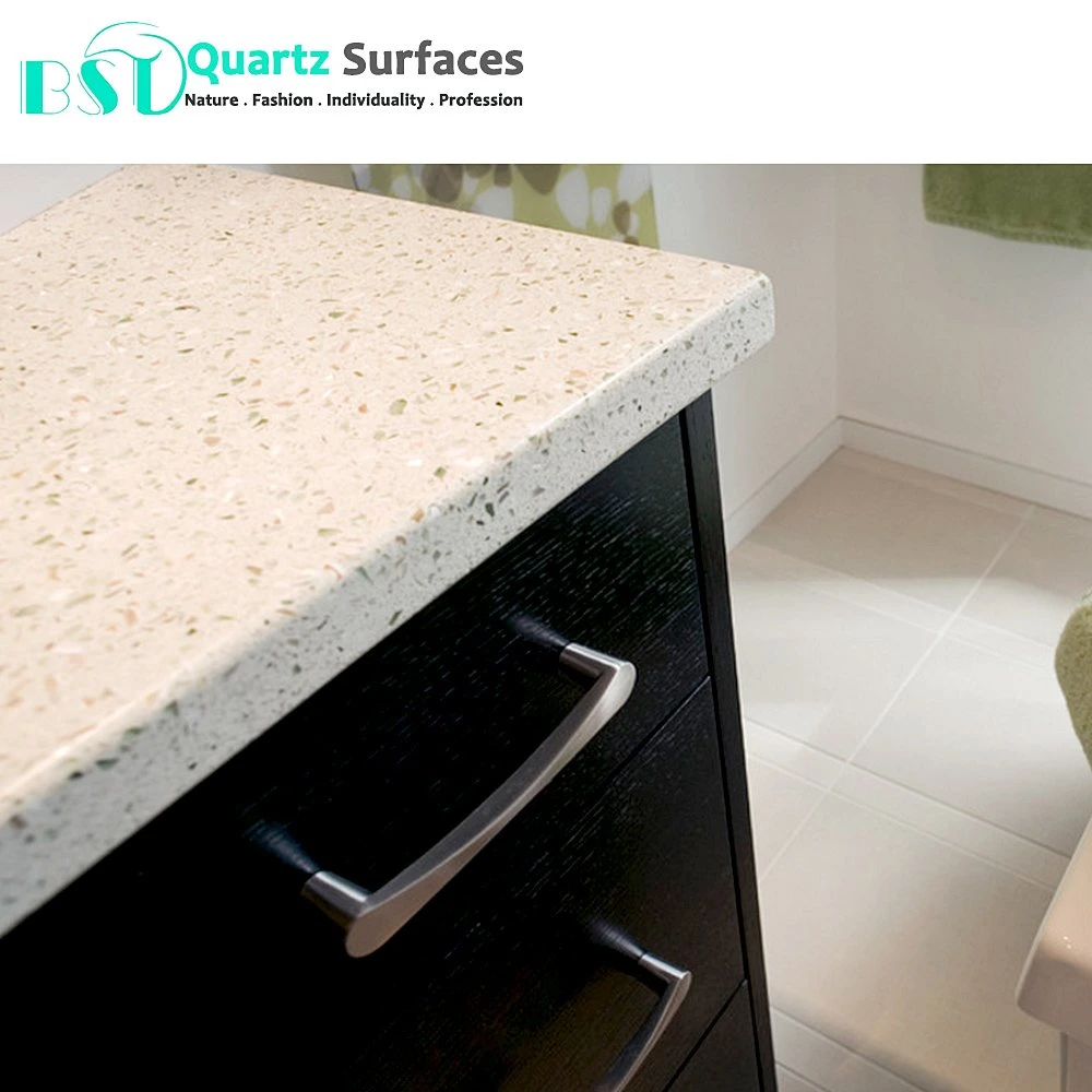 Granite Imitation Man Made Quartz Stone for Kitchen Countertop
