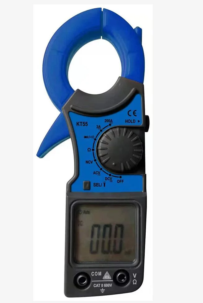 Bereich Digitale gleich-/Wechselspannungs-Strommesszange Multimeter-Strommesszange Kt55