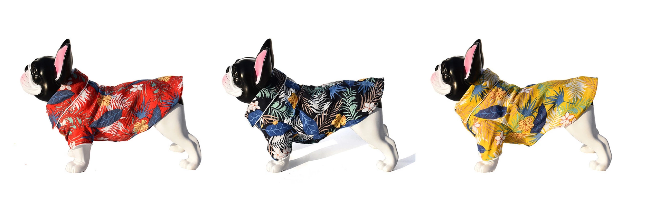 Dog Shirts Summer Dog Apparel Hawaiian Styles Colorful Flowers Hawaiian Wbb16670