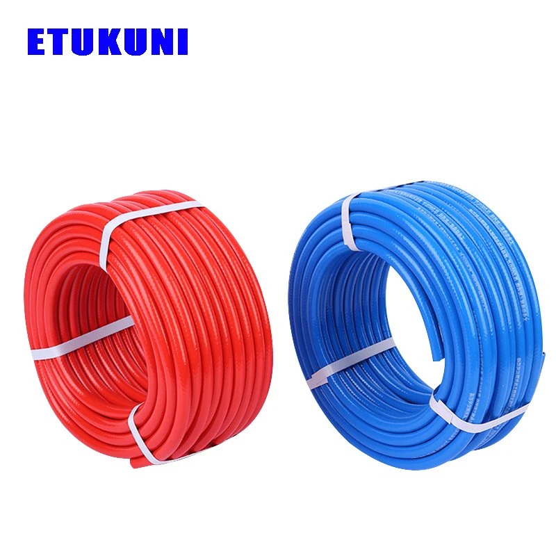 Soft and Light Great PVC Rubber Three-Layer Two-Line Air Pneumatic Civil Hose for Compressors