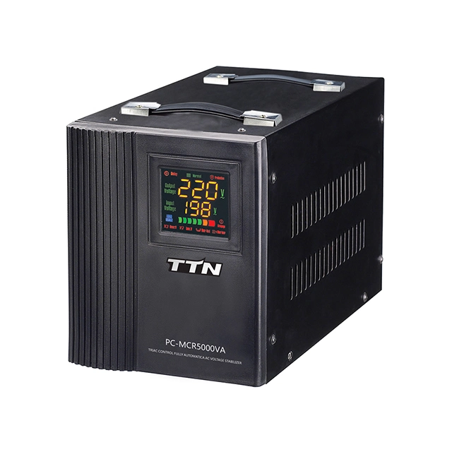 Voltage Stabilizer Single Phase Triac Control PC-MCR2000va LED Display Power Protector