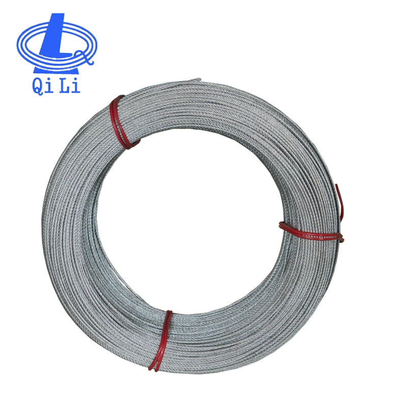 Factory Supply 4mm Galvanized Steel Wire Rope/ Steel Cable