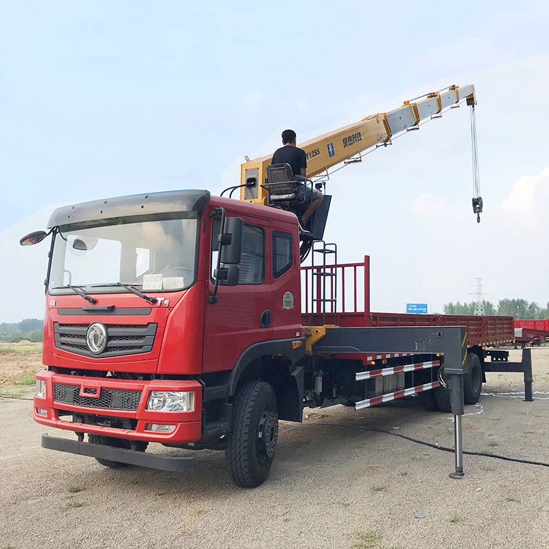 China famosa marca Man Lift Crane máquinas de construção de camiões elétricos Vendas de camiões-grua de peças