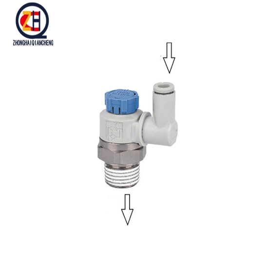 SMC Type Speed Control Valve as Series Quick Change Joint