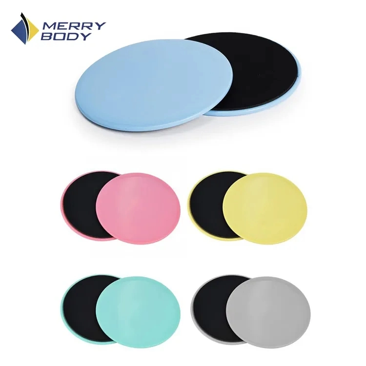 Dual Sided Gliding Discs Core Sliders 2PCS Non Slip Exercise Sliding Plate