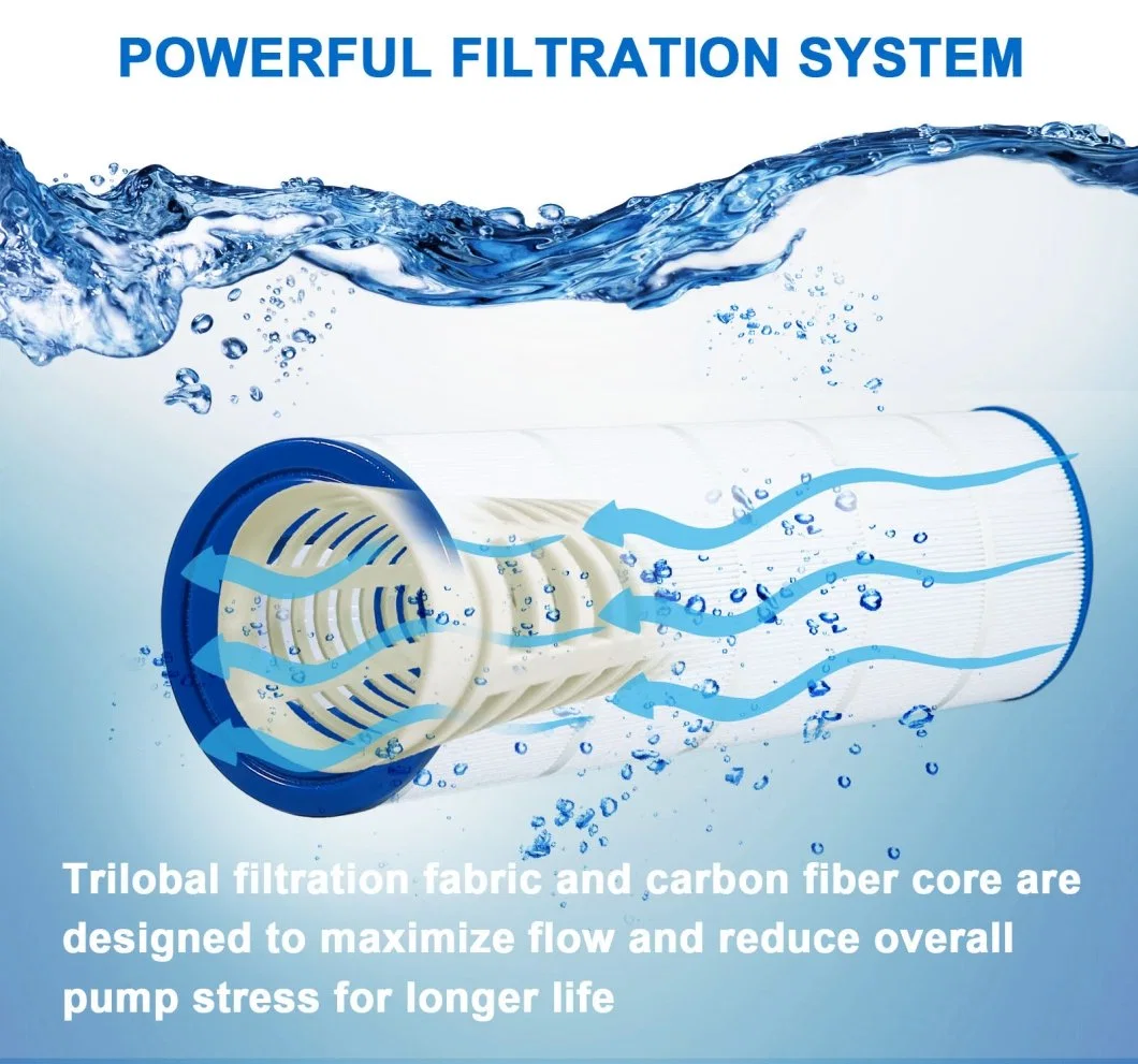 Good Quality Swimming Pool Water Filter Plastic Swimming Pool Filter Cartridge