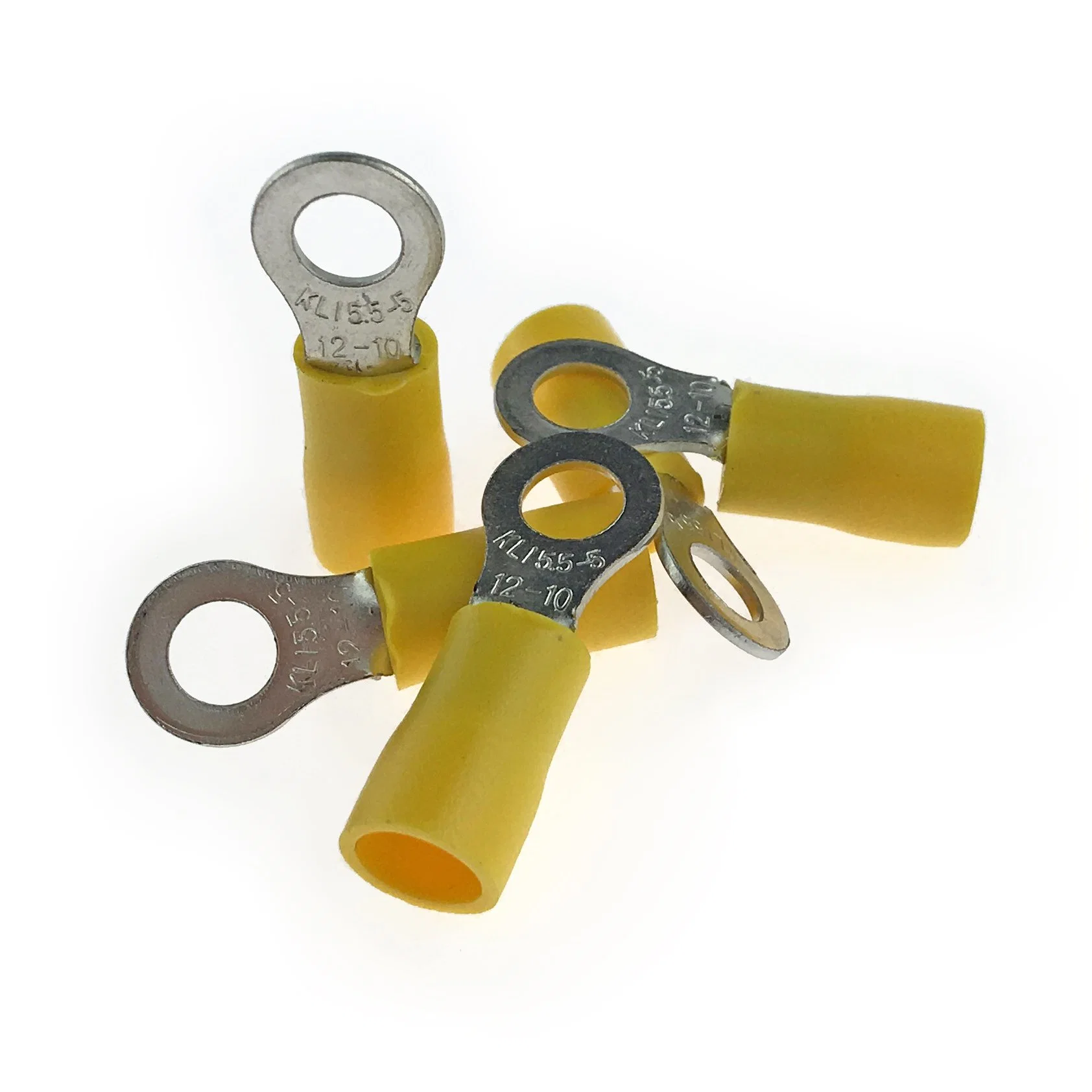 Brass Copper Electrical /Electric Pin/Blade/Tube/Female/Male/ Fork Spade Crimp Terminal Lugs Cable Butt Ferrules Wire Lug Cord End Pre Insulated Ring Terminals