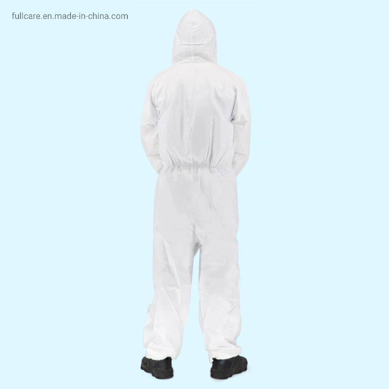 Disposable Coverall Isolation Gown Protective Clothing Suit with European Standard