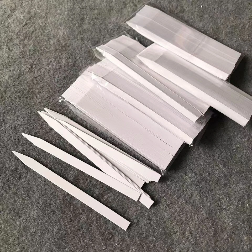 0.4-0.6mm Blank Paper Strips Custom Perfume Test Paper Card with Logo White Paper Strip