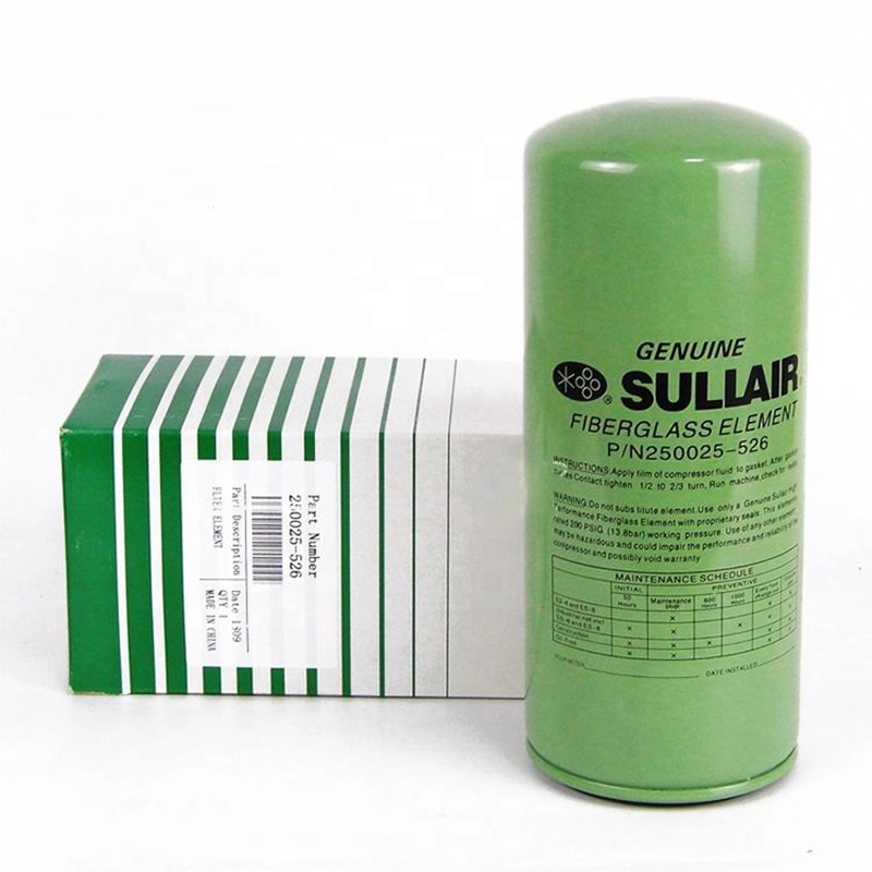 Replacement Sullair Oil Filter Cartridge Core 250025-526