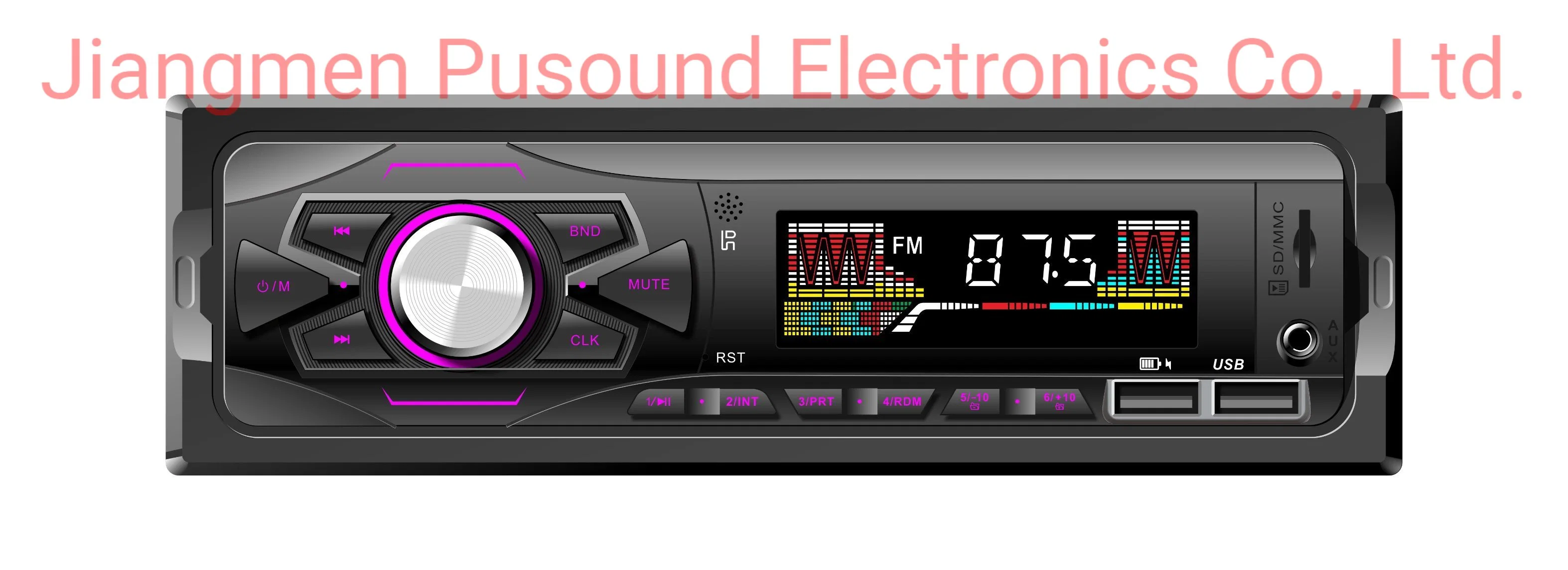 LED de automóvel barato Auto-rádio Multi Media player de MP3 com Bluetooth