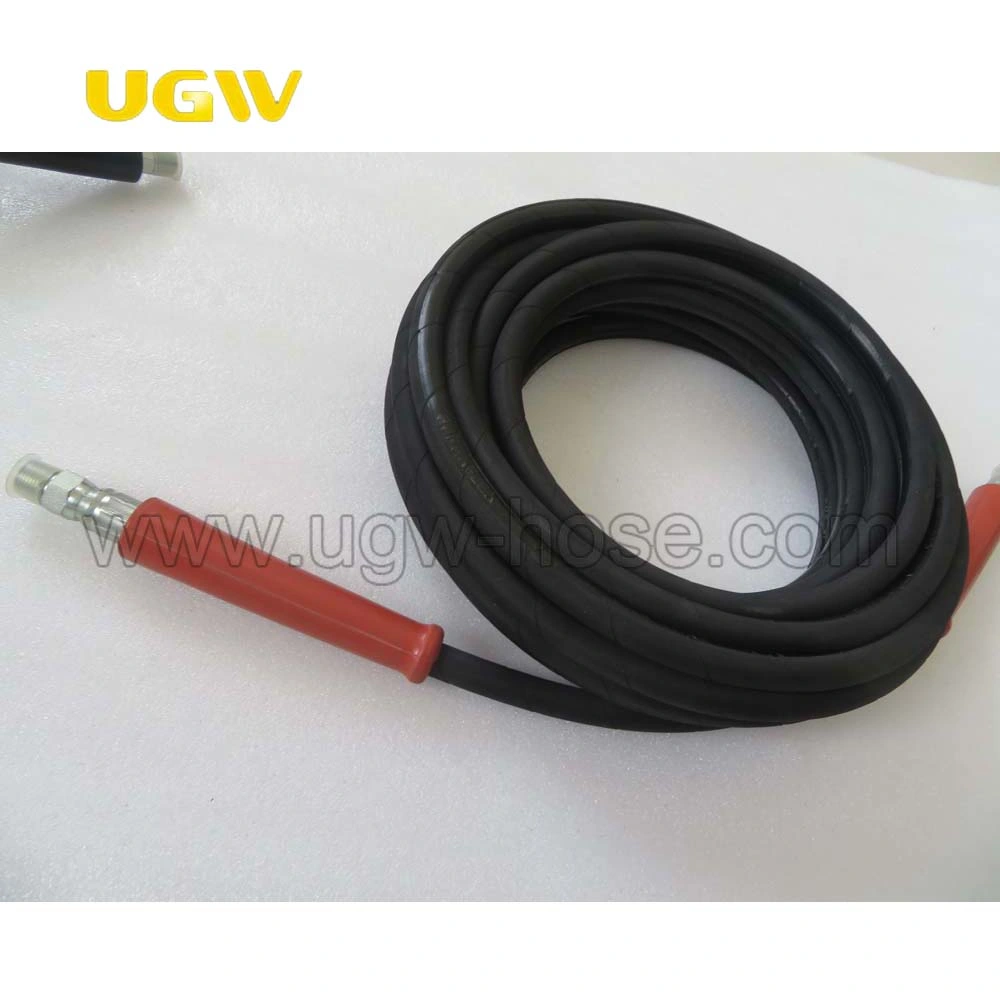 Black Color Wrap Clothh Washing Hose for Car Cleaning Pressure Cleaning Hose