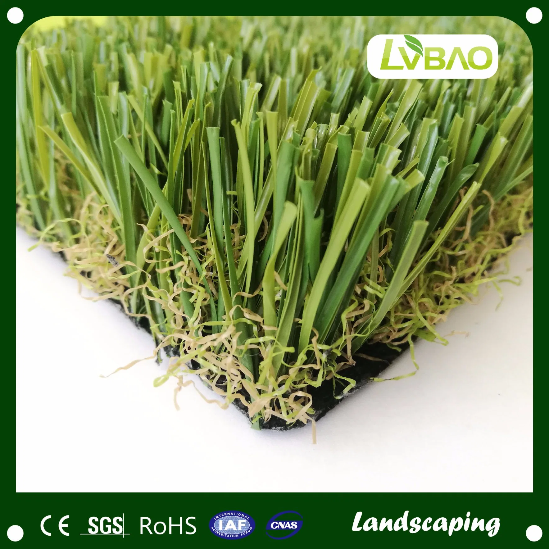 LVBAO Home Decoration Floor Carpet Tiles Landscape Lawn Wholesale/Supplier Artificial Grass