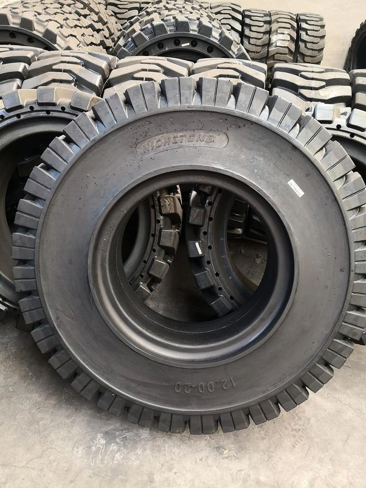 Forklift Solid Tire 16X6-8 150/75-8 Forklift Steering Wheel Cushion Tire