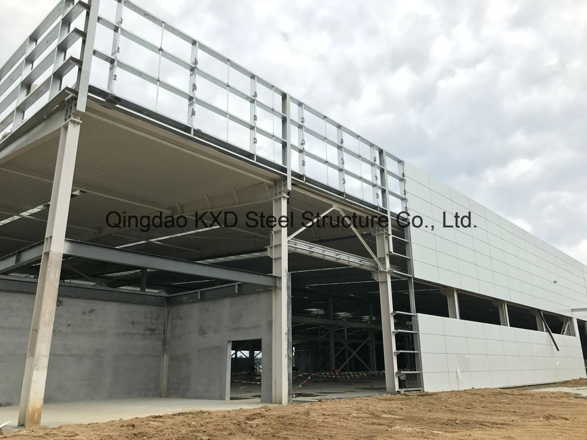 Prefabricated Light Modular Apartment Steel Structure with Stable Structure