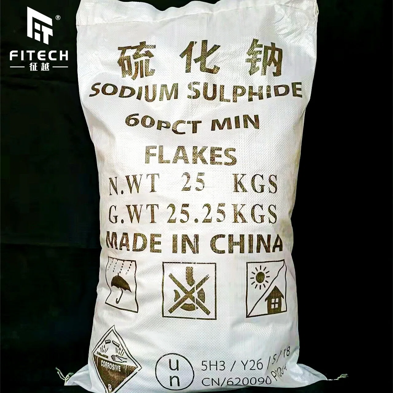 Hot Sale CAS1313-82-2 60%Min Na2s Red Flake Sodium Sulphide Sodium Sulfide