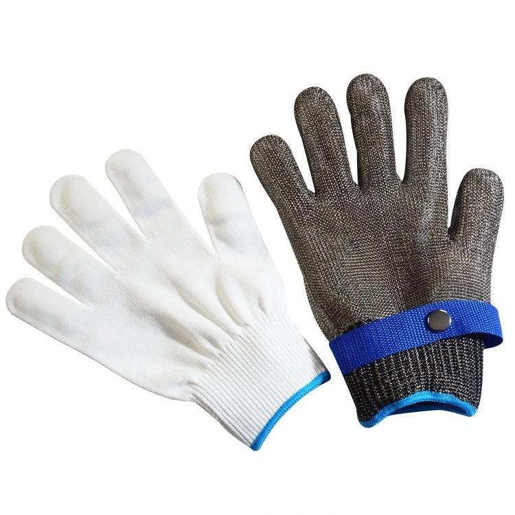 Work Safety Labor All Anticutting Use Steel Cut-Resisstant Gloves