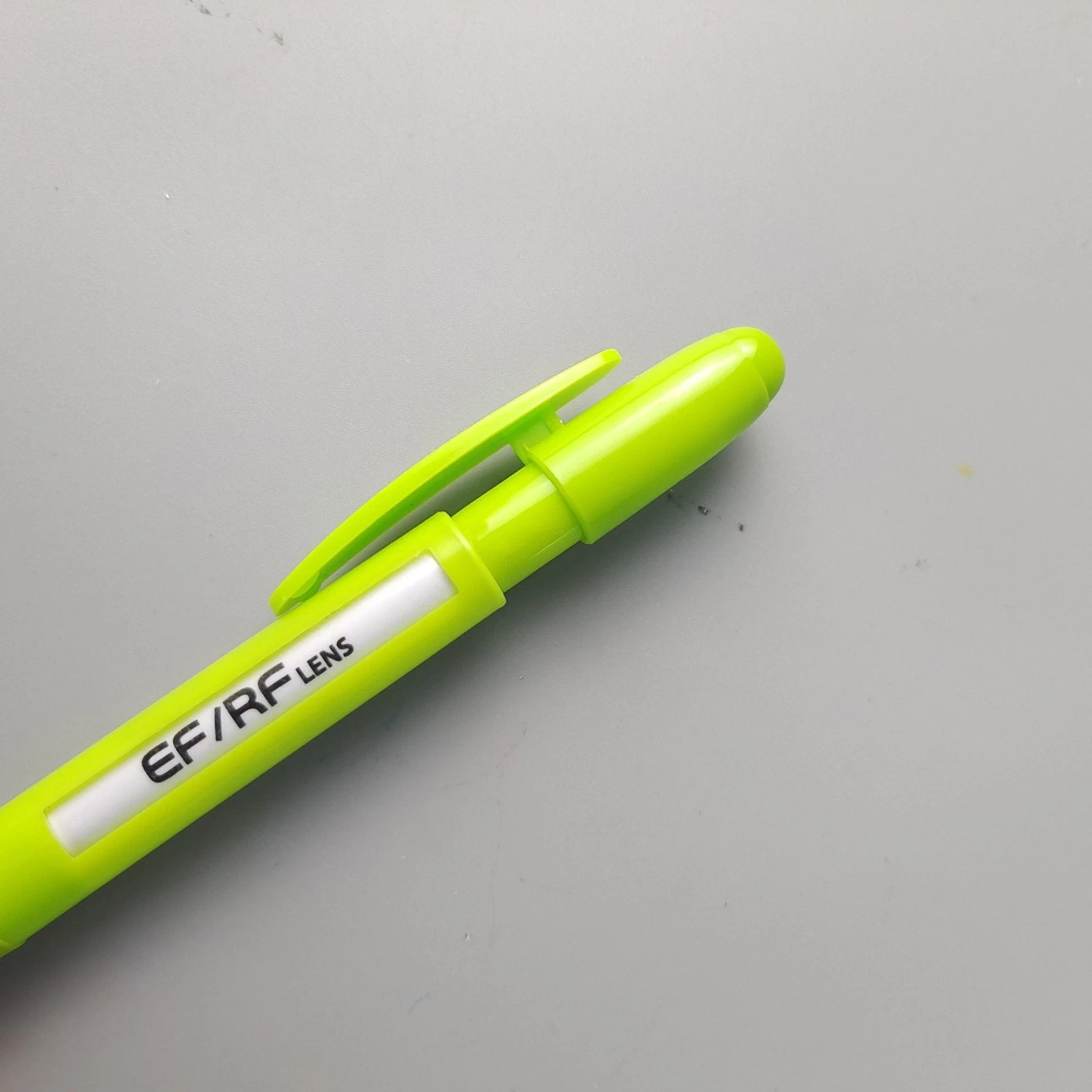 Candy Color Plastic Window Ball Point Pens with Custom Message and Color