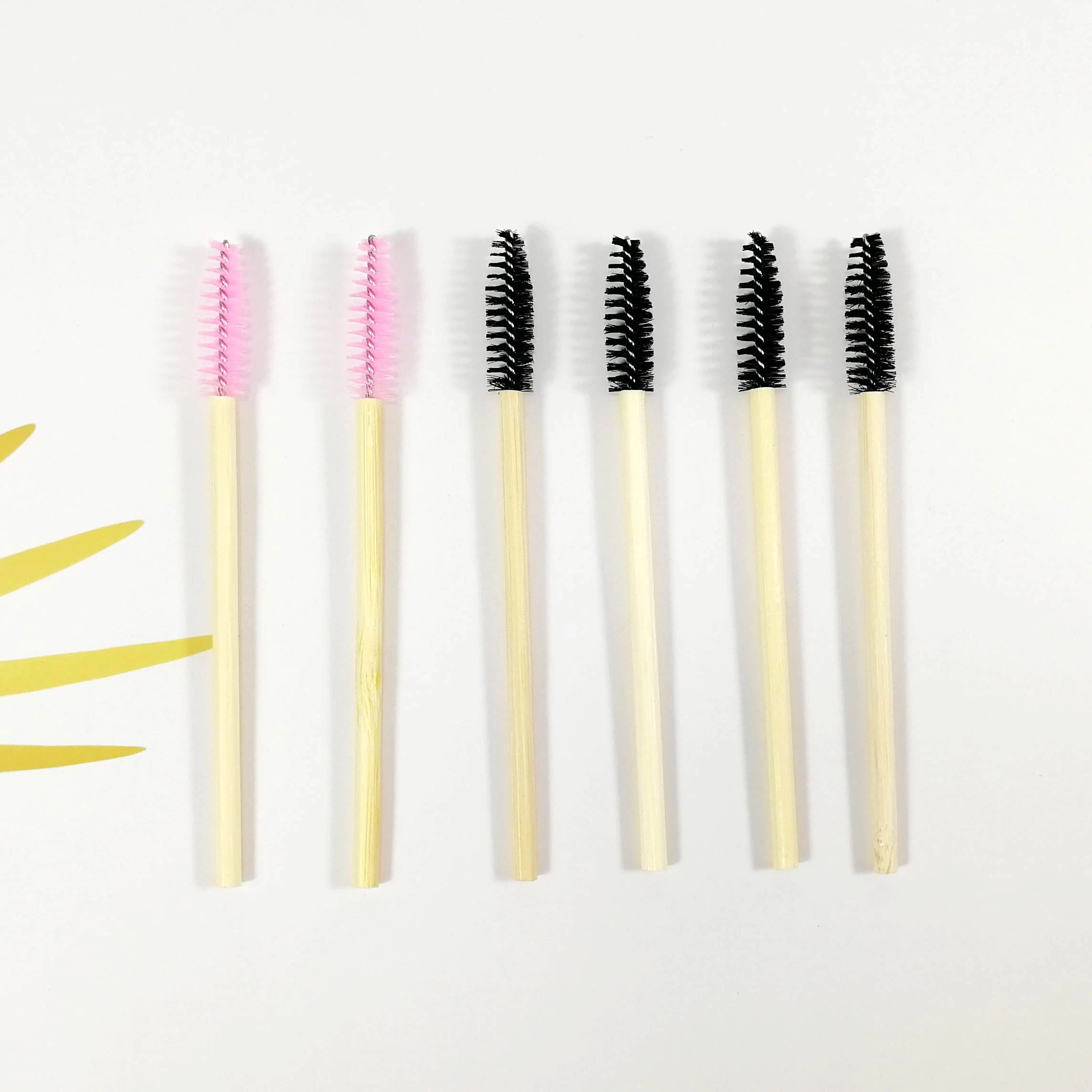 Le Mascara cils Wand pinceau bambou Outils de maquillage écologique