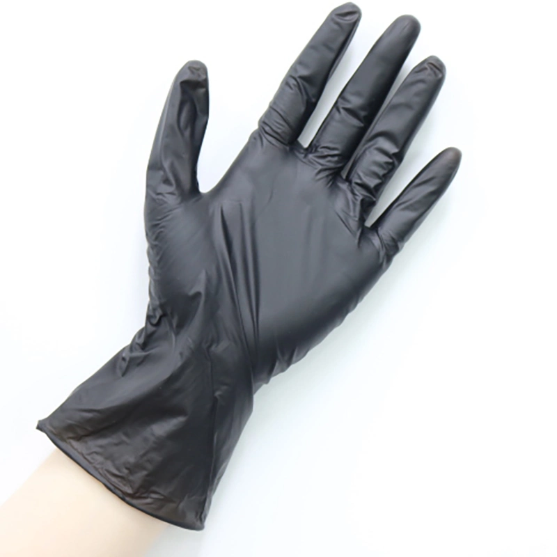 Synthetic Nitrile Glove Latex Free Disposable Vinyl Nitrile Gloves for Cleaning Cooking