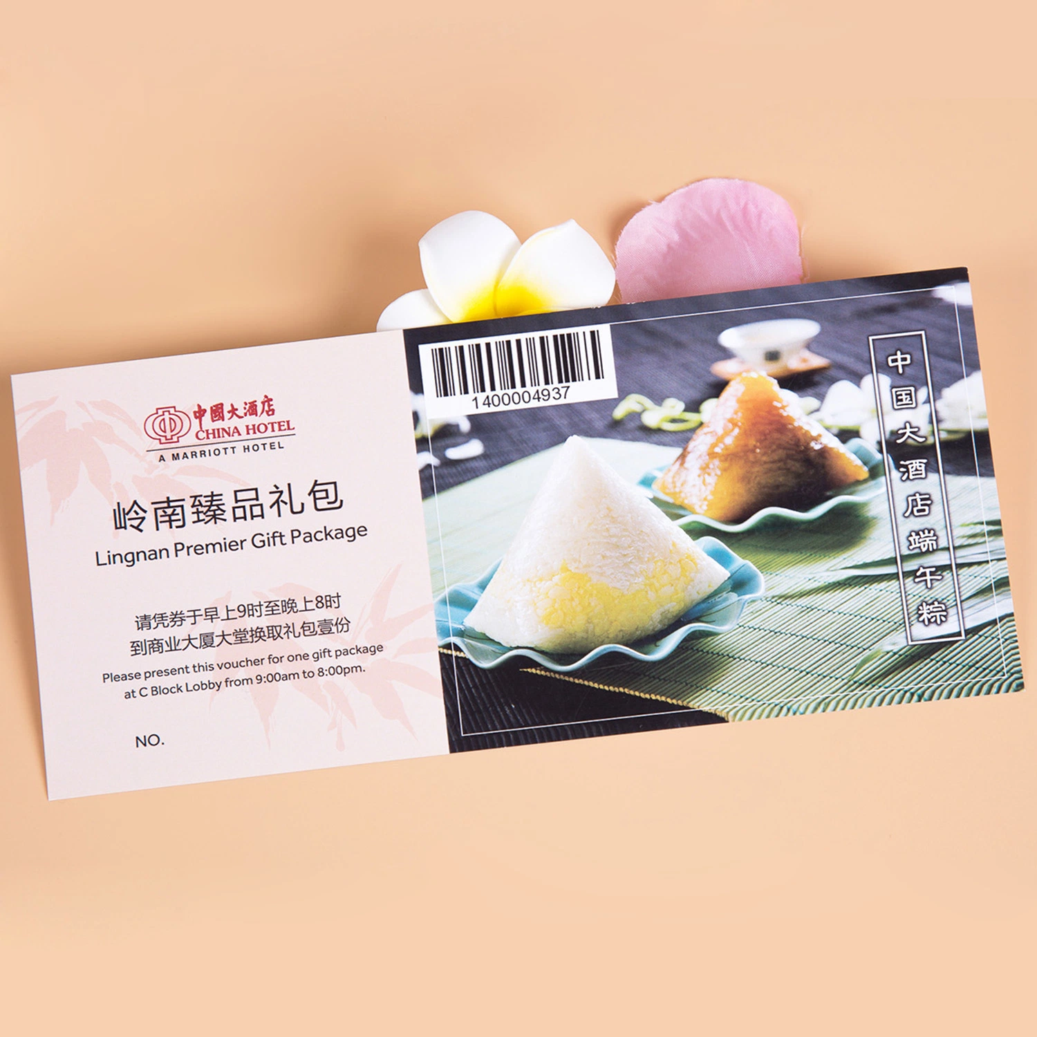 Custom Supeermarket and Restaurant Coupon Card for Promotion