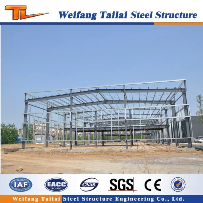 Large Span Light Weight Economic Prefab Steel Structure Agricultural Farm Warehouse