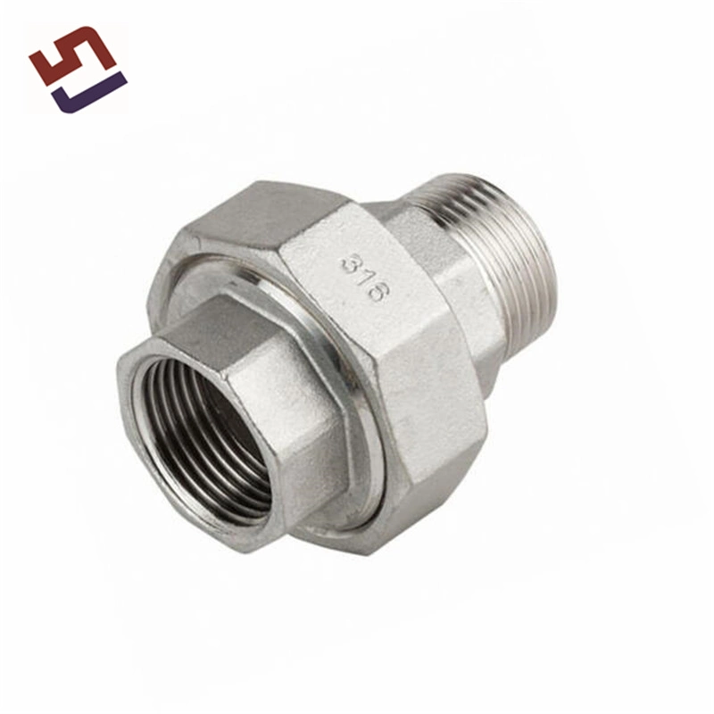 Lost Wax Casting Custom Pipe Fitting Brass Female Thread Union PPR Female Adaptor Union