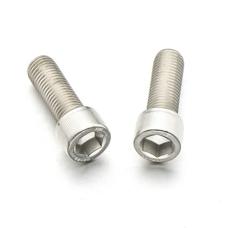 Facory Manufacured DIN 912 cabeza hexagonal de acero al carbono Tornillo tornillo hex.